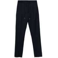 Pantaloni Blue Pants With Elastic Waist And Drawstring In Virgin Wool Man Barbati