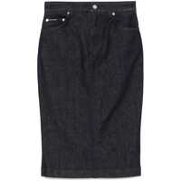 Fuste Dolce & Gabbana Denim Midi Skirt Femei
