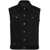 Prada Prada Bull Button-Up Denim Gilet Black
