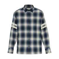 Camasi Multicolor Shirt With Check Motif And Stripes On The Sleeves In Cotton Man Barbati