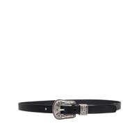 Curele Golden Goose Dama - Curele Golden Goose Golden Goose Washed Leather Belt Black Femei (BM 17261401) - B-mall.ro
