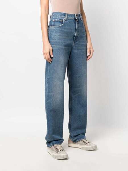 Topuri Golden Goose Golden Goose Cotton Jeans BLUE Femei (BM 17261500) 3
