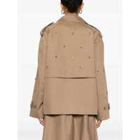 Imbracaminte Dama pagina 441 - Geci Golden Goose Golden Goose Oversized Cotton Trench KHAKI BEIGE Femei (BM 17261590) - B-mall.ro