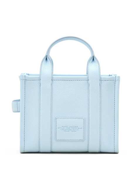 Genti de mana Marc Jacobs Marc Jacobs Leather Handbag BLUE CLOUD Femei (BM 17261629) 3
