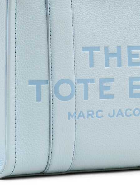 Genti de mana Marc Jacobs Marc Jacobs Leather Handbag BLUE CLOUD Femei (BM 17261629) 4