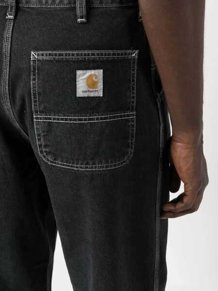Pantaloni Carhartt Carhartt Wip Simple Pant Clothing Black Barbati (BM 17262019) 5