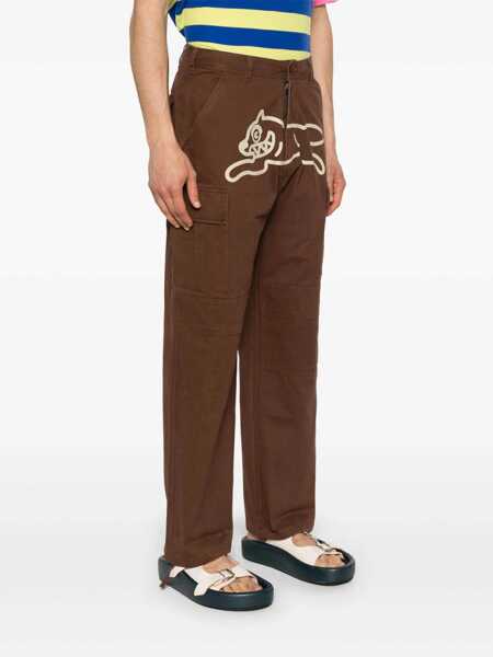 Pantaloni ICECREAM Icecream Running Dog Cargo Trousers BROWN Barbati (BM 17262088) 3