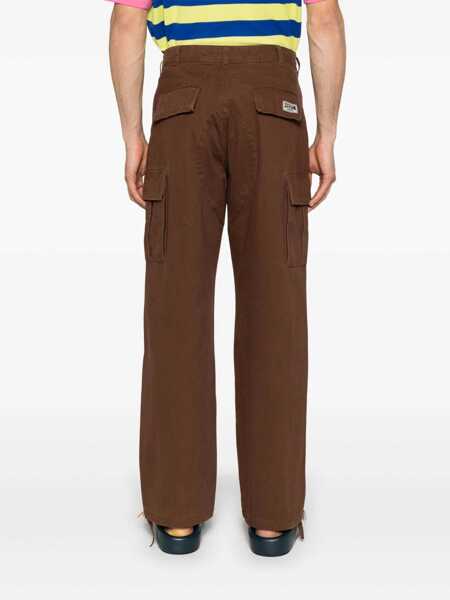 Pantaloni ICECREAM Icecream Running Dog Cargo Trousers BROWN Barbati (BM 17262088) 4