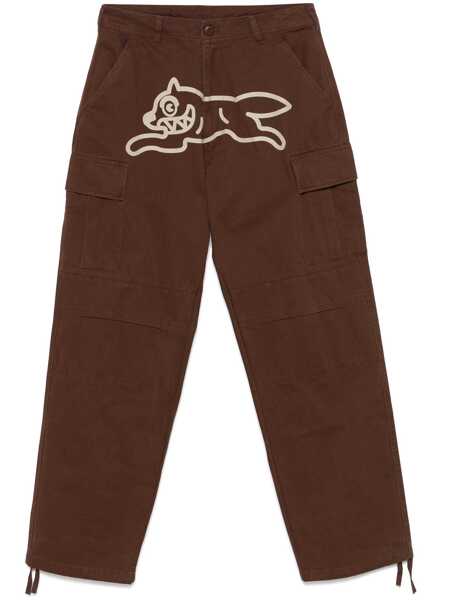 Pantaloni ICECREAM Icecream Running Dog Cargo Trousers BROWN Barbati (BM 17262088) 1