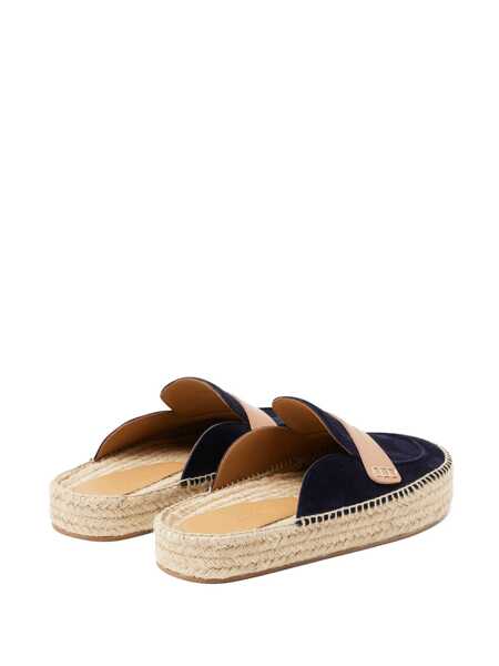 Sandale JW Anderson JW Anderson Suede Espadrilles NAVY Femei (BM 17263015) 3