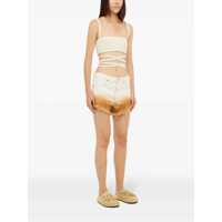 Imbracaminte ALANUI Dama - Pantaloni scurti ALANUI Alanui Bright Hues Denim Shorts Clothing WHITE Femei (BM 17263072) - B-mall.ro