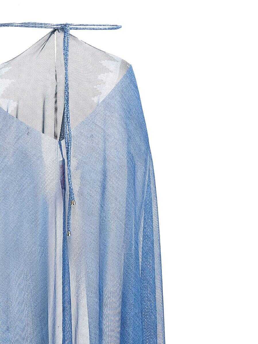 Costume de baie PIN-UP STARS Pin-Up Stars Intreccio Africano Sarong Dress BLUE Femei (BM 17264554) 5