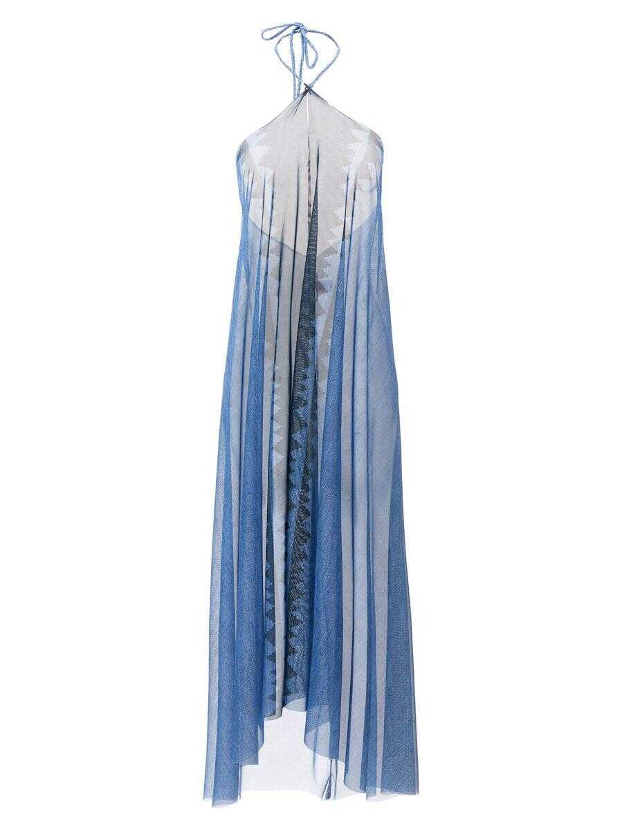 Costume de baie PIN-UP STARS Pin-Up Stars Intreccio Africano Sarong Dress BLUE Femei (BM 17264554) 1