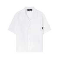 Camasi Palm Angels Ss Curved Logo Shirt Barbati