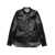 Rick Owens Black Jacket With Patch Pockets On The Chest In Cotton Blend Man Black