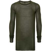 Tricouri Rick Owens Rib Fine-Ribbed T-Shirt Barbati