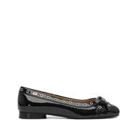 Balerini Ganni Eyelet Bow Ballet Flats Femei