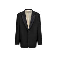 Sacouri Maison Margiela Striped Single Breast Blazer Jacket Femei