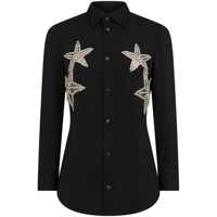 Camasi DSQUARED2 Star-Appliqué Crystal-Embellished Shirt Femei