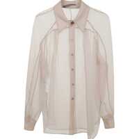 Camasi Alberta Ferretti Organzed Organic Chiffon Shirt Clothing Femei