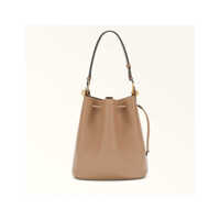 Genti de mana Furla Leather Bucket Bag Femei