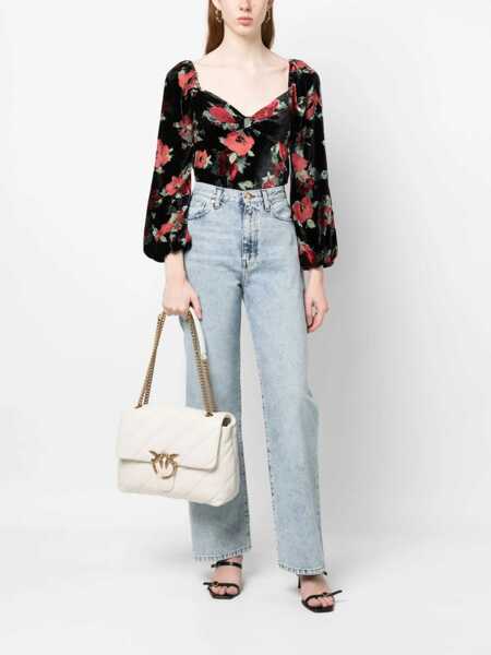 Genti de umar Pinko Big Love Puff Maxi Quilt Bag WHITE Femei (BM 17267804) 2