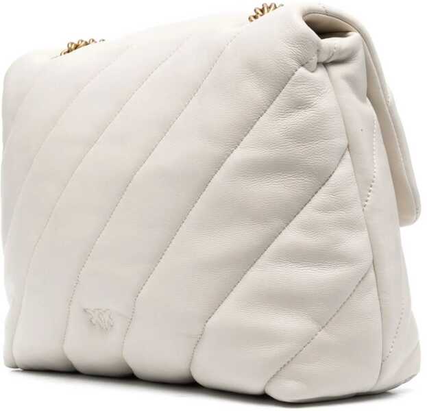 Genti de umar Pinko Big Love Puff Maxi Quilt Bag WHITE Femei (BM 17267804) 3