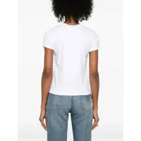 Tricouri Alexander McQueen Dama - Tricouri Alexander McQueen T-Shirt With Skull Embroidery WHITE Femei (BM 17267978) - B-mall.ro