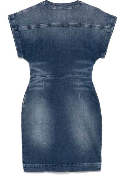 Rochii casual MOSCHINO JEANS Denim Dress DENIM Femei (BM 17267987) 2
