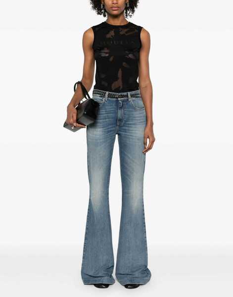 Bluze Alexander McQueen Top A Inserts. BLACK Femei (BM 17268002) 2