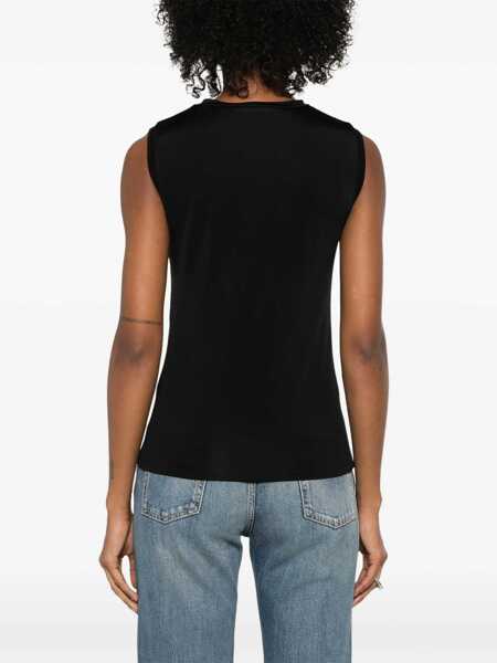 Bluze Alexander McQueen Top A Inserts. BLACK Femei (BM 17268002) 4