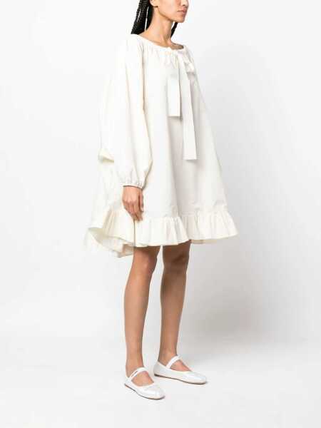 Rochii casual Patou Ruffle Hem Dress IVORY Femei (BM 17268005) 3