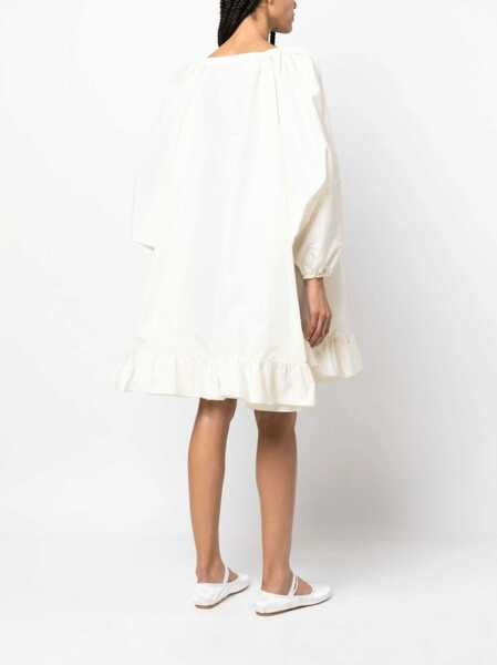 Rochii casual Patou Ruffle Hem Dress IVORY Femei (BM 17268005) 4