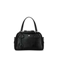 Genti de umar Courrèges Ac Stud Naplack Leather Bowling Bag Femei