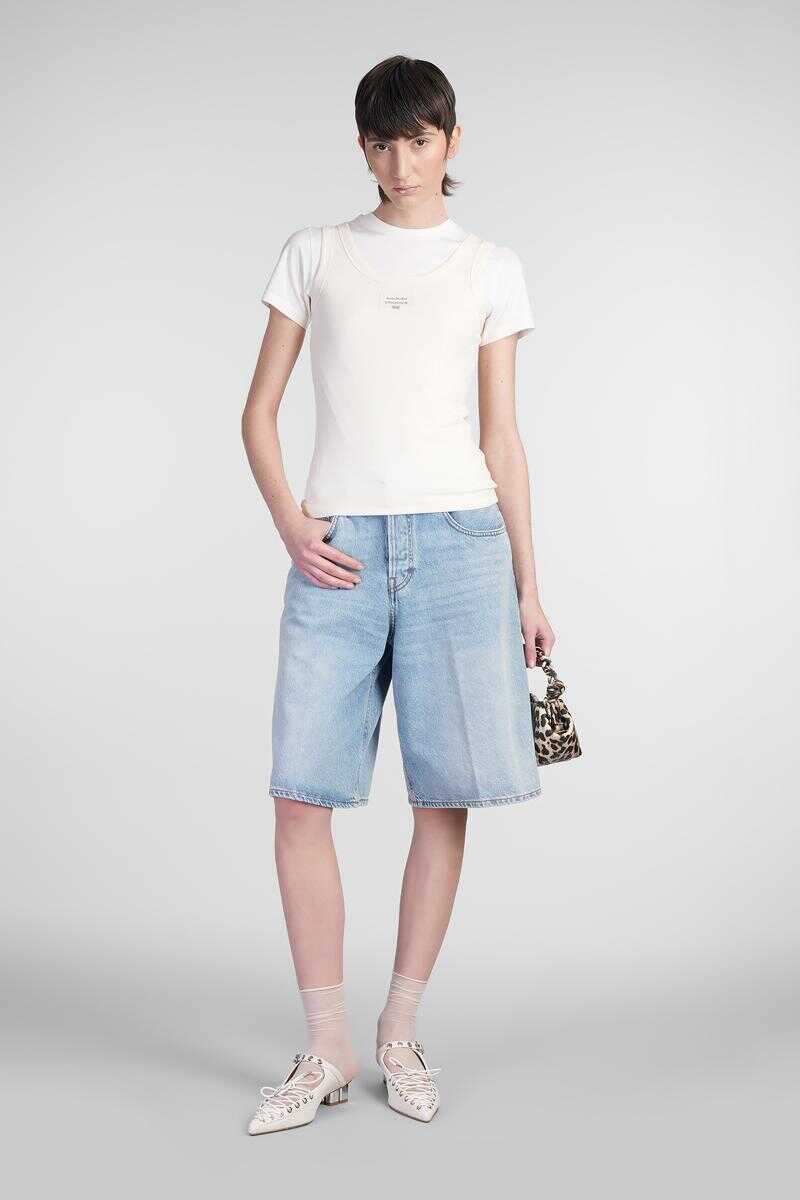 Pantaloni casual HAIKURE Haikure Becky Shorts BLUE Femei (BM 17268381) 2