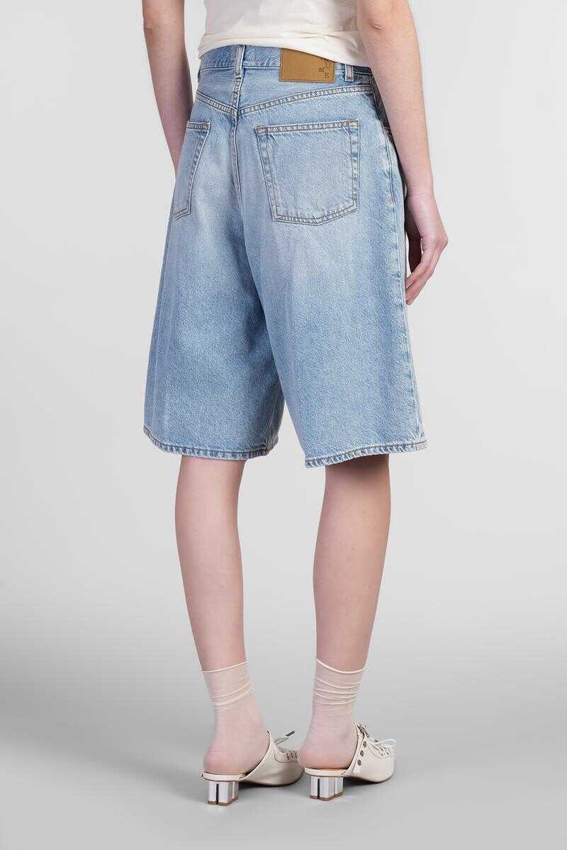 Pantaloni casual HAIKURE Haikure Becky Shorts BLUE Femei (BM 17268381) 3