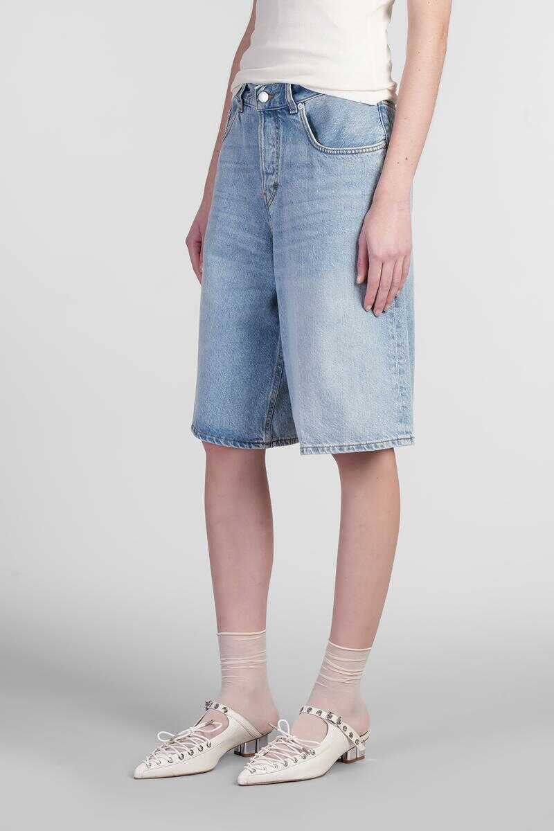 Pantaloni casual HAIKURE Haikure Becky Shorts BLUE Femei (BM 17268381) 4