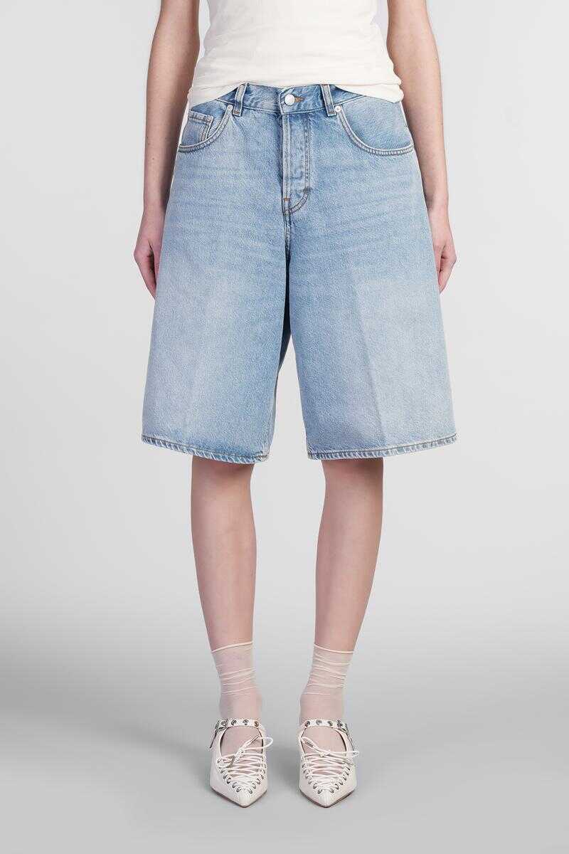 Pantaloni casual HAIKURE Haikure Becky Shorts BLUE Femei (BM 17268381) 1