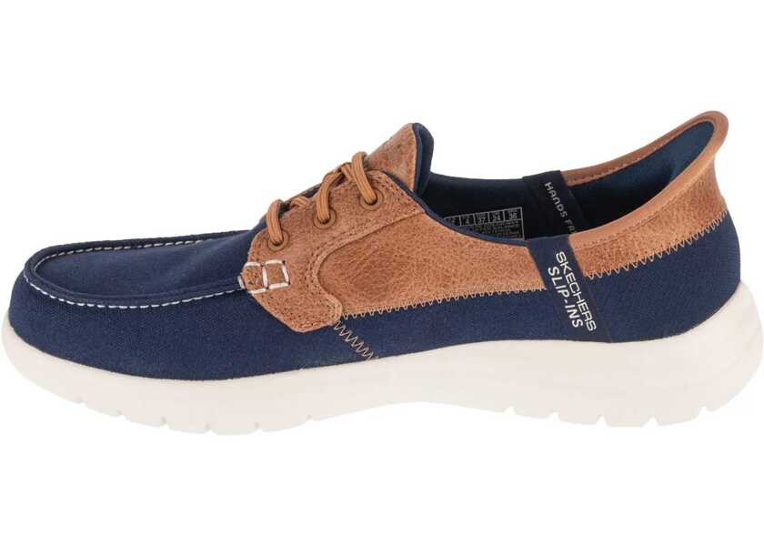 Mocasini SKECHERS Slip-Ins: On-The-Go Flex - Palmilla Navy Femei (BM 17269927) 2