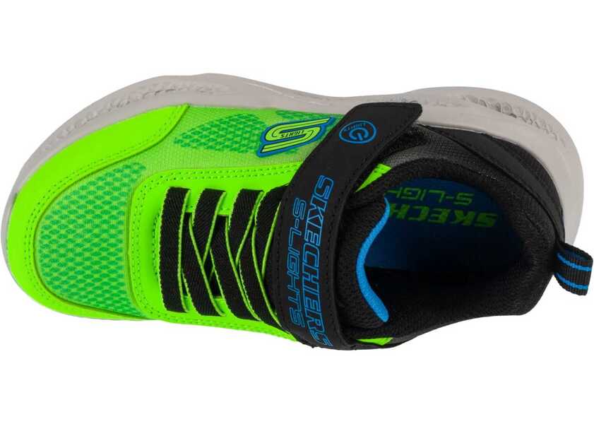 Sneakers SKECHERS Meteor-Lights - Krendox Green Baieti (BM 17269969) 3