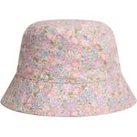 Caciuli Floral Patterned Lightweight Cotton Bucket Hat Fete