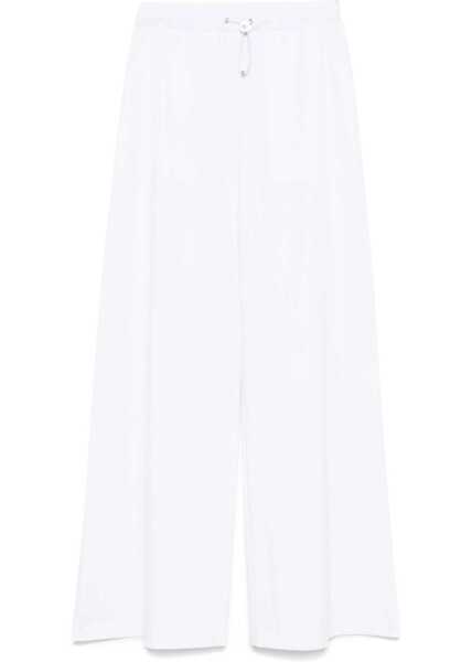 Pantaloni casual MOSCHINO JEANS Wide Leg Pants WHITE Femei (BM 17270479) 1