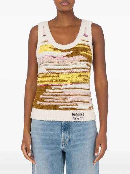 Bluze MOSCHINO JEANS Multicolor Knit Top MULTICOLOUR Femei (BM 17270518) 2
