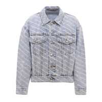 Blugi Alexander Wang Falling Back Jacket W Logo Print Femei