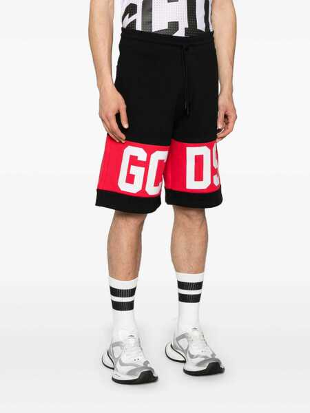 Pantaloni GCDS Gcds Shorts Con Logo Black Barbati (BM 17272893) 3