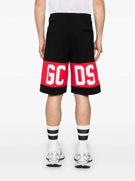 Pantaloni GCDS Gcds Shorts Con Logo Black Barbati (BM 17272893) 4