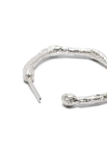 Cercei forteforte ForteForte Small Hoop Sculpture Earrings Accessories GREY Femei (BM 17272911) 2