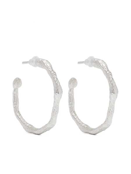 Cercei forteforte ForteForte Small Hoop Sculpture Earrings Accessories GREY Femei (BM 17272911) 1