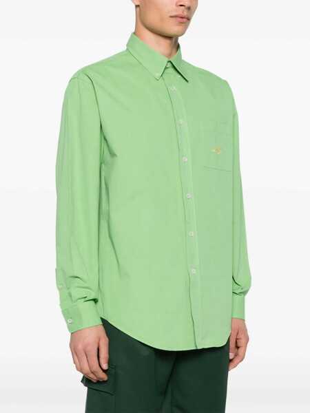 Camasi DRLE DE MONSIEUR Drle De Monsieur Shirts GREEN Barbati (BM 17273952) 3