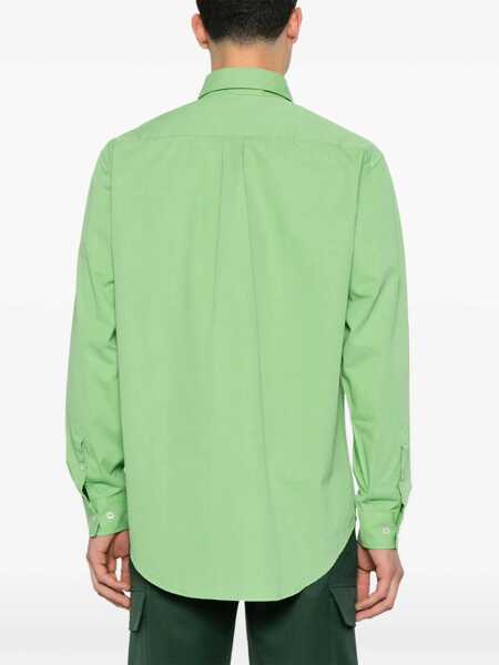Camasi DRLE DE MONSIEUR Drle De Monsieur Shirts GREEN Barbati (BM 17273952) 4